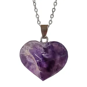 گردنبند زنانه مدل آمیتیست کد 10-96