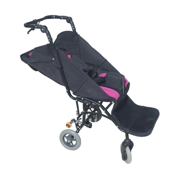 عکس شماره 2 : ویلچر موژان طب مدل کالسکه ای تاشو کد mtc957cc-32