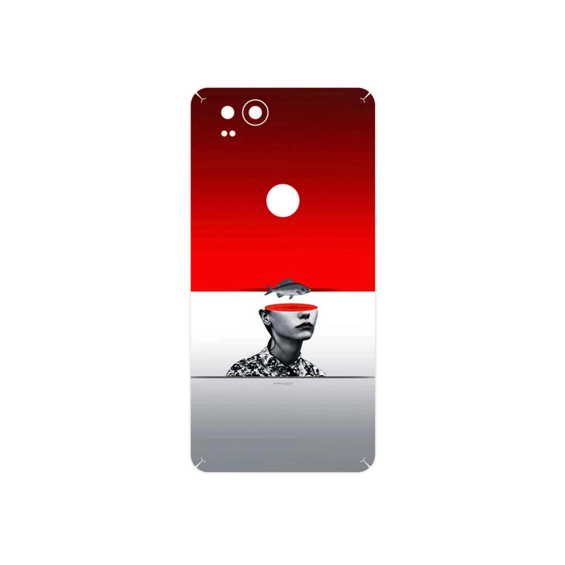 برچسب پوششی ماهوت مدل Collage of surreal Portrait of Women 1 مناسب برای گوشی موبایل گوگل Pixel 2