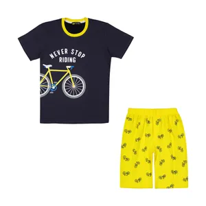 Teddy Bear 2011305-16 Short Sleeve T-Shirt And Short Set For Boys