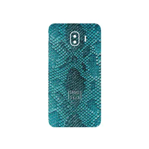 MAHOOT Blue Snake Skin Cover Sticker for Samsung Galaxy J4