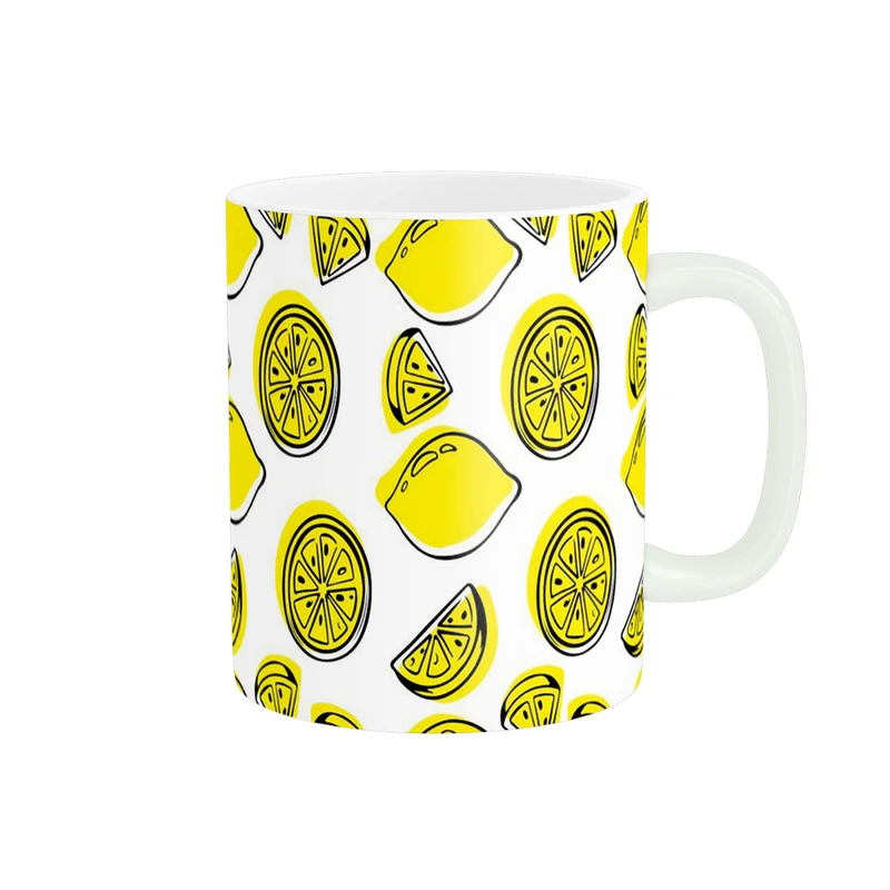 ماگ پادآفرین مدل میوه طرح لیمو نارنج پرتقال نارنگی کد p2155