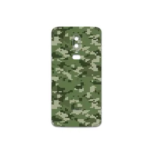 MAHOOT Army-Green-Pixel Cover Sticker for OnePlus 6