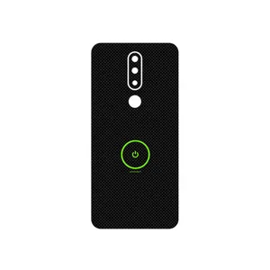 MAHOOT Minimal Power Button Cover Sticker for Nokia 5.1 Plus