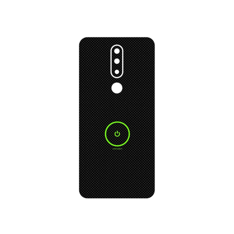 برچسب پوششی ماهوت مدل Minimal Power Button مناسب برای گوشی موبایل نوکیا 5.1 Plus
