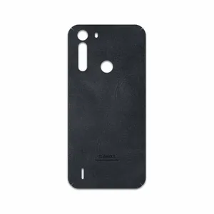 MAHOOT Graphite Buffalo Leather Cover Sticker for Motorola One Fusion