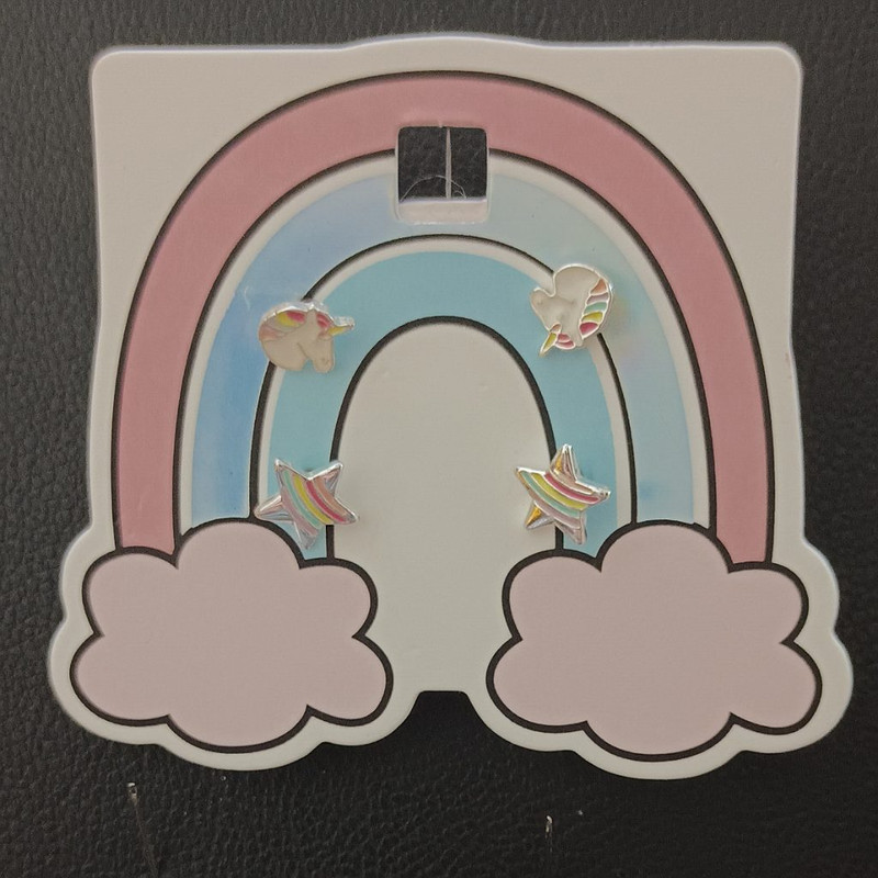 گوشواره دخترانه مدل SMG66 بسته 2 عددی گوشواره دخترانه مدل SMG66 بسته 2 عددی