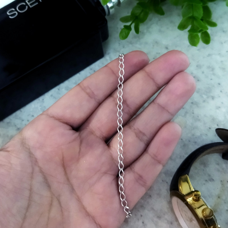 زنجیر نقره مردانه سلین کالا مدل کارتیه T60