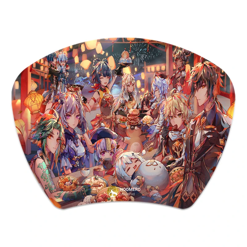 ماوس پد هومرو مدل MC1106 طرح بازی گنشین ایمپکت