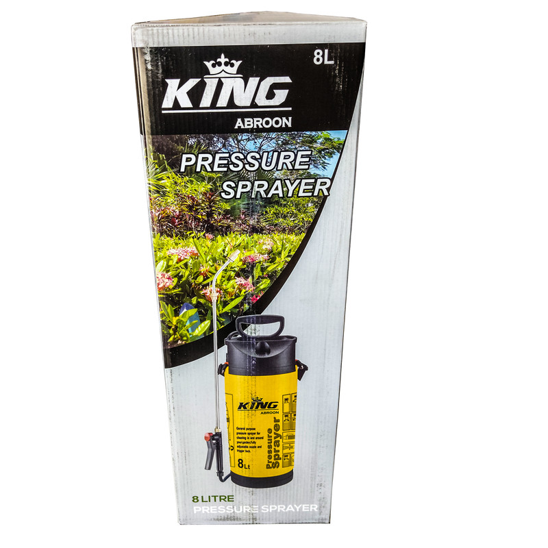 سمپاش کینگ مدل PRESSURY SPRAYER -8 گنجایش 8 لیتر