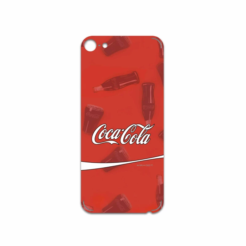 برچسب پوششی ماهوت مدل Coca-Cola-Logo مناسب برای گوشی موبایل اپل iPod touch 6th generation