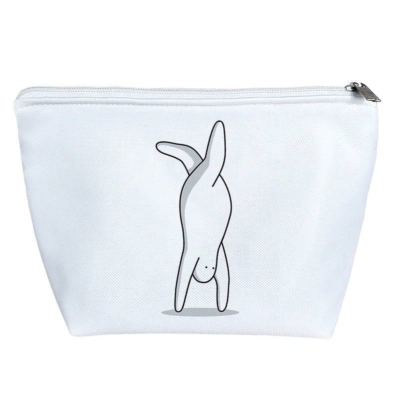 کیف لوازم آرایش دخترانه خندالو مدل تنبل خسته کد 3478