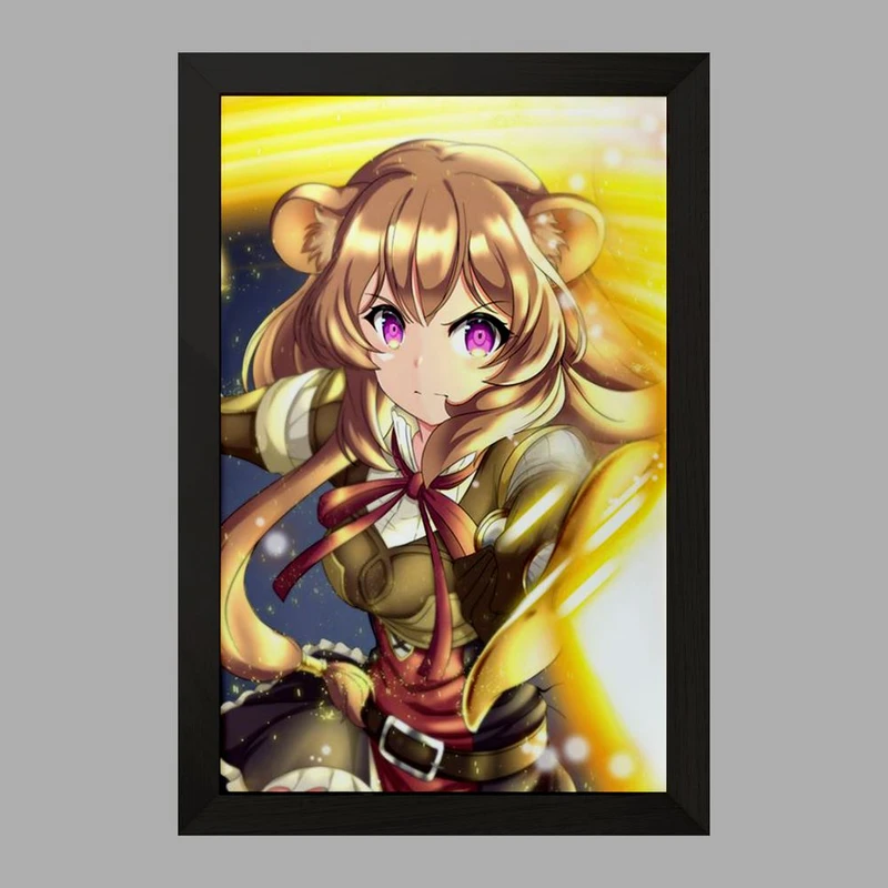 تابلو خندالو مدل رافتالیا انیمه ظهور قهرمان سپر  کد 15964