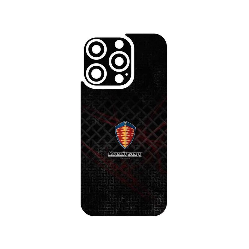 برچسب پوششی ماهوت مدل Koenigsegg Automotive AB مناسب برای گوشی موبایل اپل iPhone 15 Pro