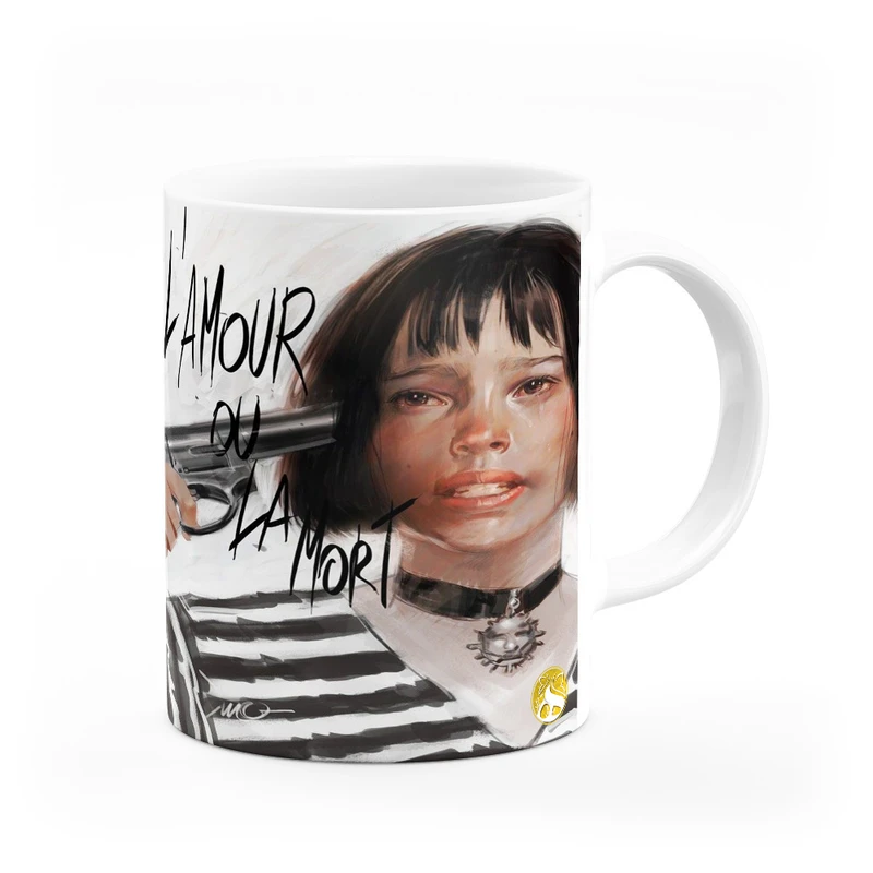 ماگ هومرو طرح لئون حرفه ای و ماتیلدا مدل MG5726