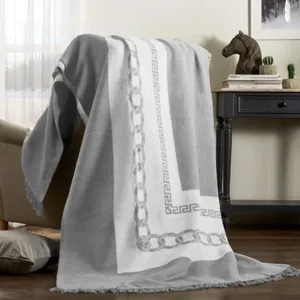 پتو ازدیلک مدل  CHAIN سایز 180×220  سانتی متر