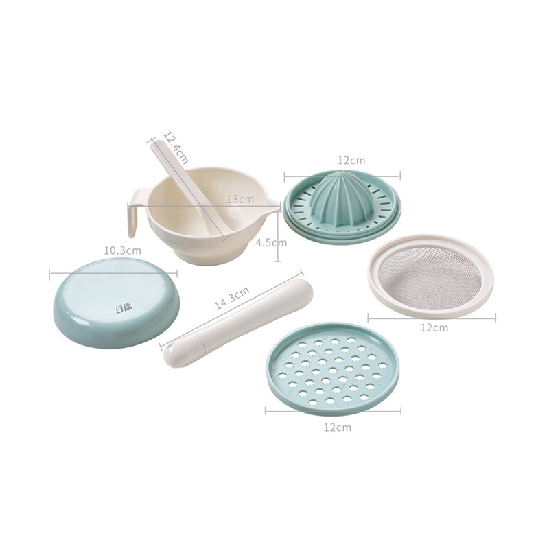 غذاساز کودک رووکو مدل Rk3706.1 مجموعه 7 عددی