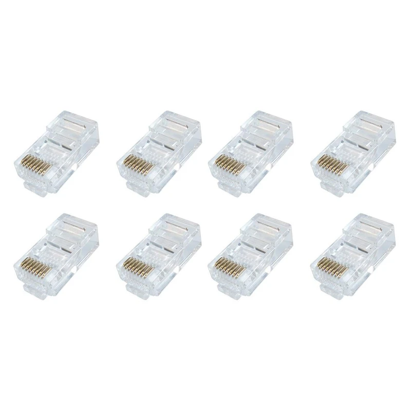 کانکتور شبکه cat5 مدل RJ45 بسته 8 عددی