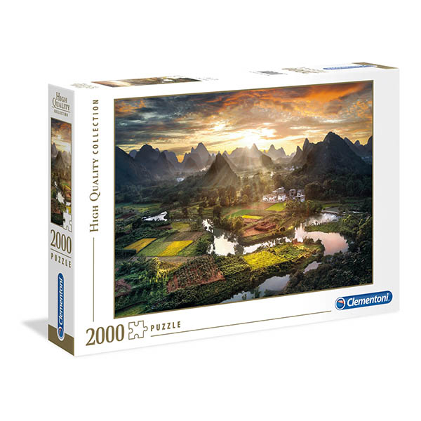 پازل 2000 تکه کلمنتونی مدل hqc view of china