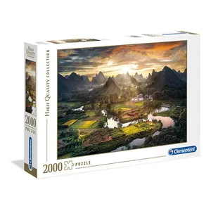 پازل 2000 تکه کلمنتونی مدل hqc view of china