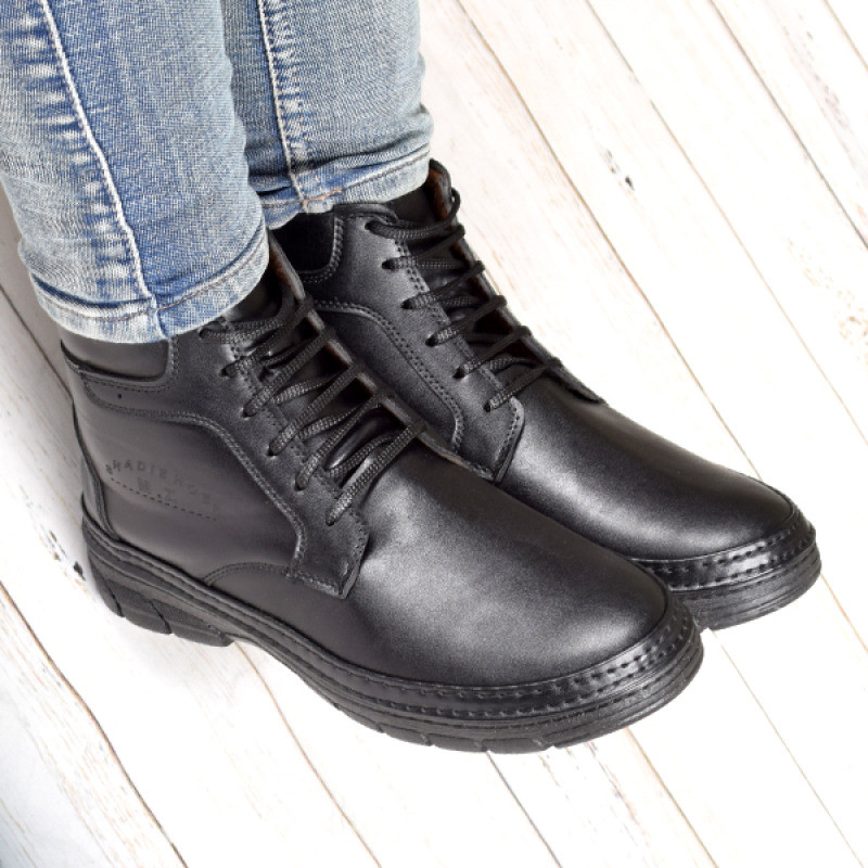 نیم بوت مردانه مدل دماوند رنگ مشکی