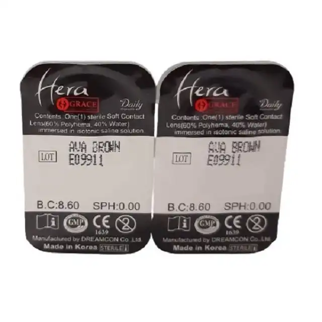 لنز چشم هرا گریس شماره 9 کد HV240 رنگ یخی خاکستری