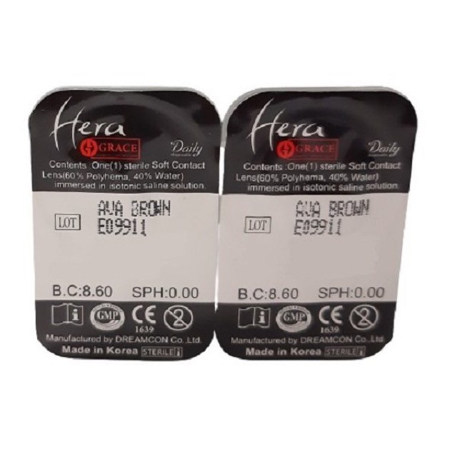 لنز چشم هرا گریس شماره 9 کد HV240 رنگ یخی خاکستری