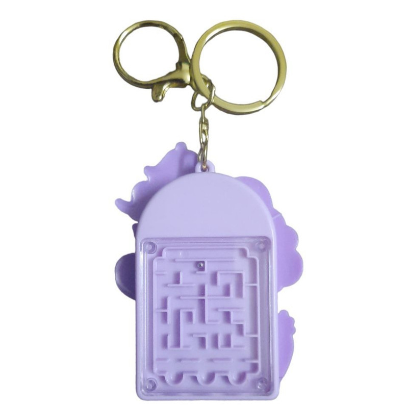 جاکلیدی دخترانه مدل آویزدار یونیکورن طرح ماشین حساب