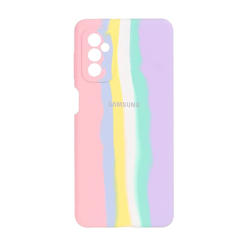 کاور مدل رنگین کمانی مناسب برای گوشی موبایل سامسونگ Galaxy M52