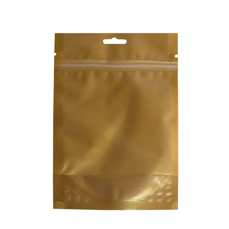 پاکت زیپ دار مدل داخل طلایی 1115 بسته 35 عددی