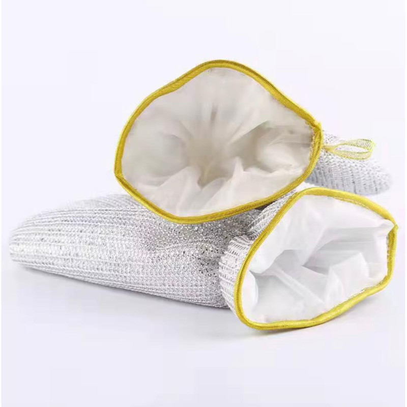 دستکش نظافت مدل اسکاچی توری کد 8897