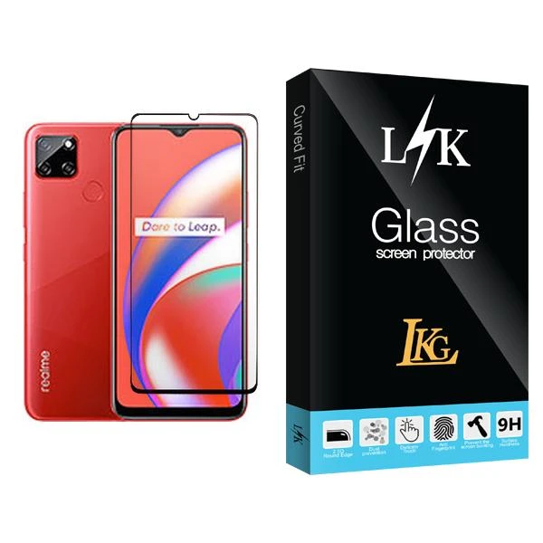 محافظ صفحه نمایش ال کا جی مدل LK Glass MIX001 مناسب برای گوشی موبایل ریلمی C12