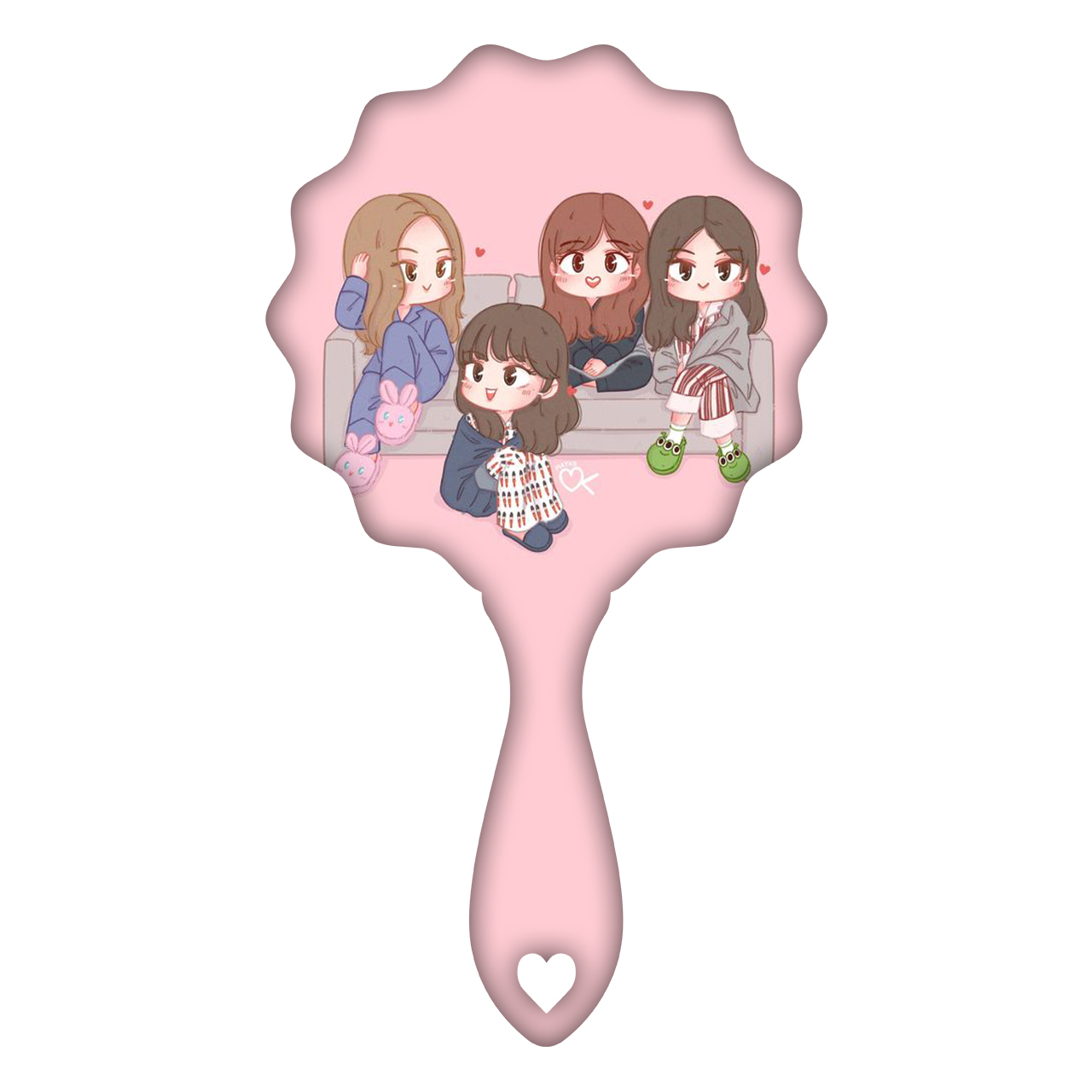 آینه جیبی مدل Blackpink کد AY2353