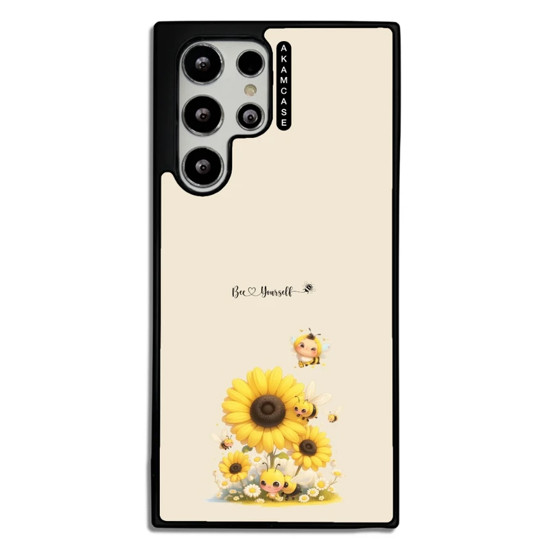 کاور آکام مدل AMC-WSGS22U-ANIMALS QOUTES-5 مناسب برای گوشی موبایل سامسونگ Galaxy S22 Ultra