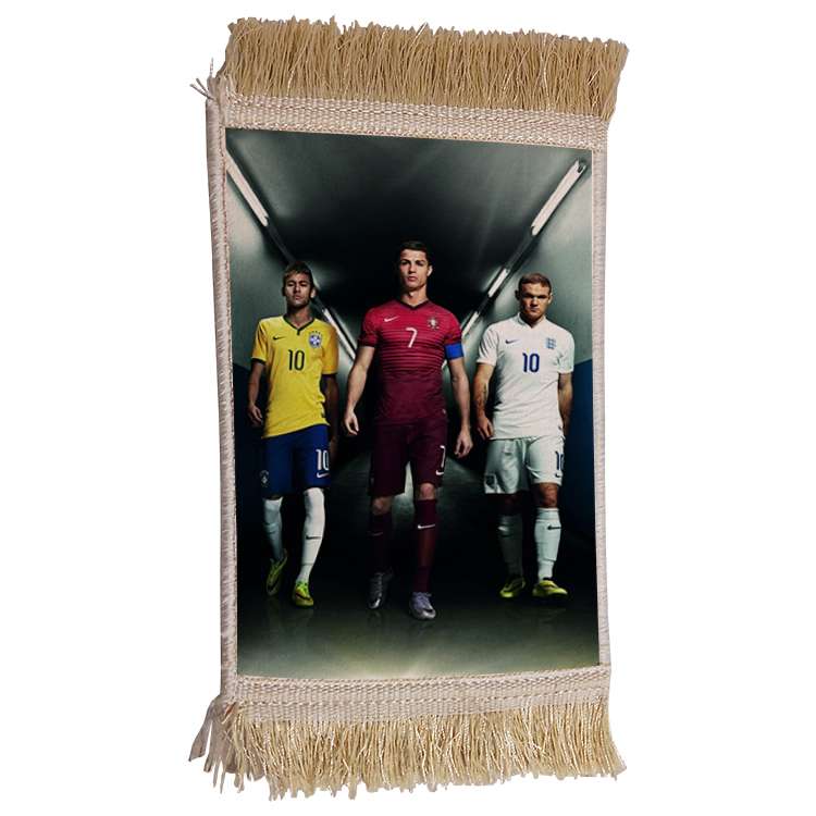 فرش ماشینی دیوارکوب مدل رونالدو کد 353