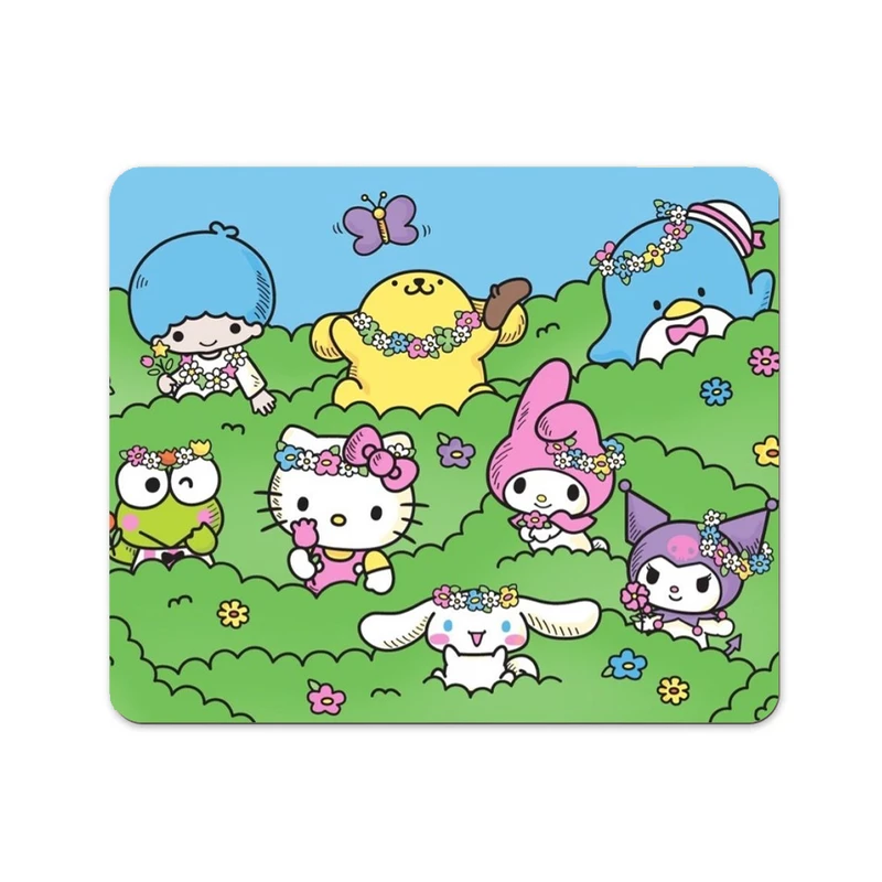 ماوس پد پاد آفرین مدل کارتونی کرومی و مای ملودی هلوکیتی کد P372 سایز 19*24 سانتی متر