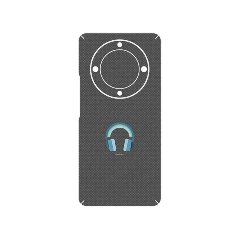 برچسب پوششی ماهوت مدل Minimal Headphone Icon مناسب برای گوشی موبایل آنر X9a