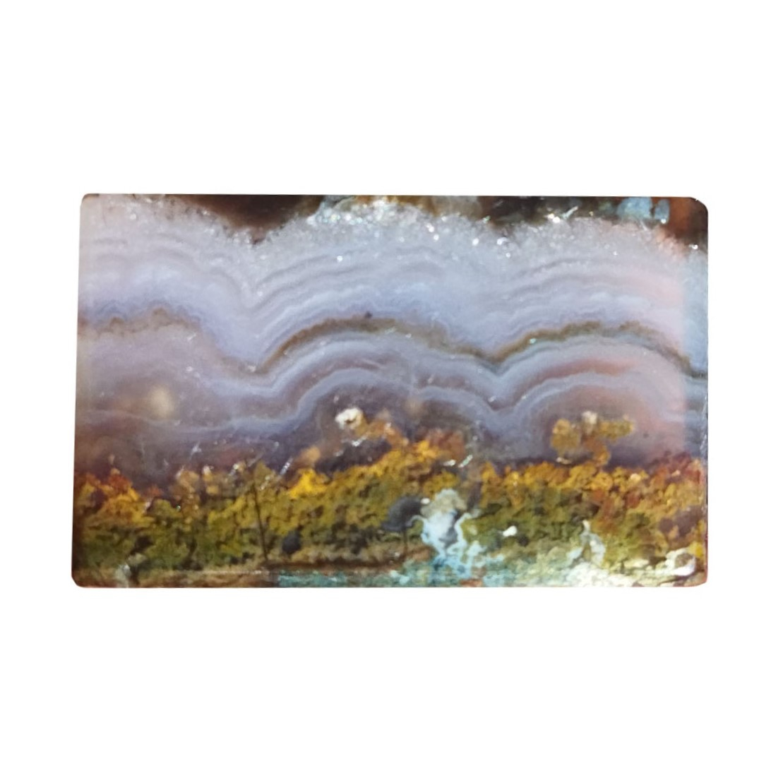 سنگ عقیق مدل شجر منظره