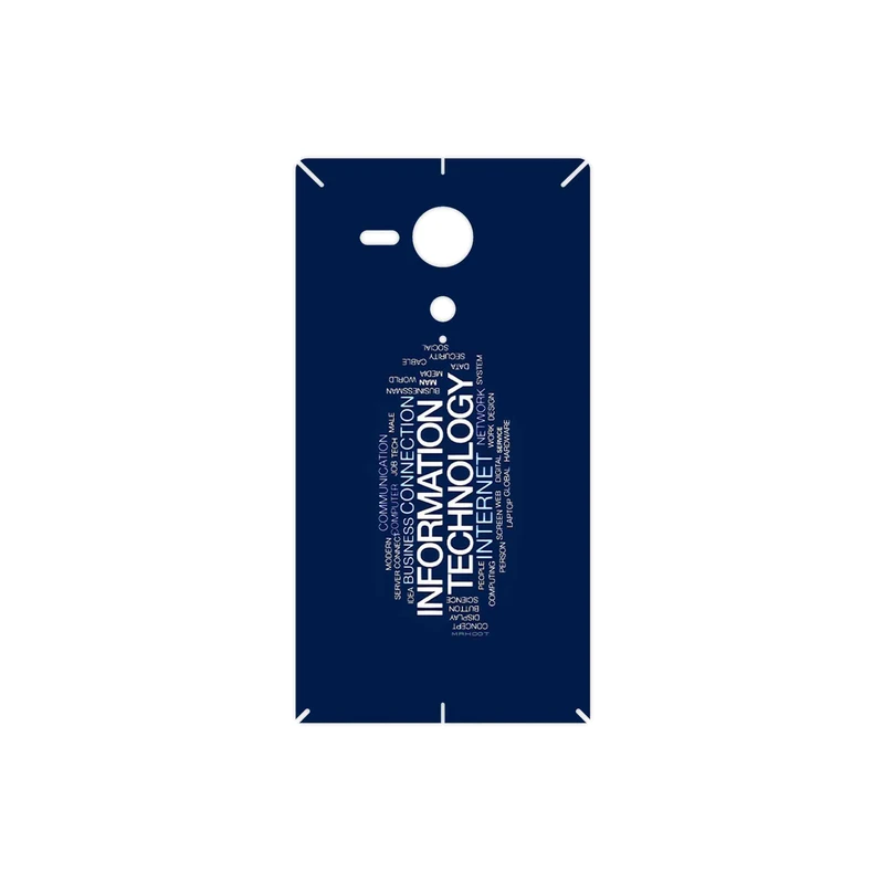 برچسب پوششی ماهوت مدل IT Science مناسب برای گوشی موبایل سونی Xperia SP