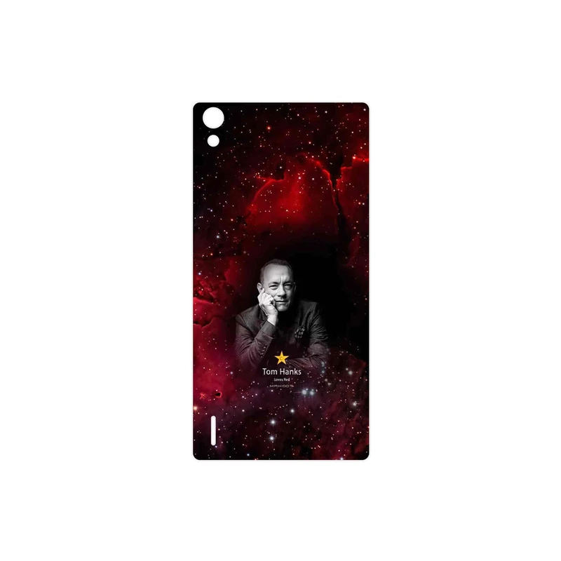 برچسب پوششی ماهوت مدل Tom Hanks مناسب برای گوشی موبایل هوآوی Ascend P7