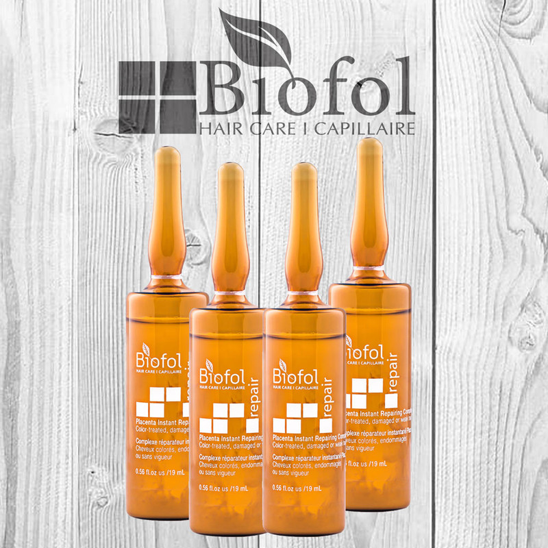 سرم مو بایوفول مدل ضد ریزش و آسیب دیده حجم 19 میلی لیتر بسته 4 عددی