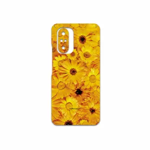 MAHOOT Yellow-Flower Cover Sticker for Xiaomi Poco F3 5G