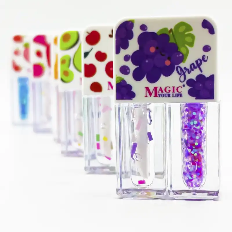 برق لب مایع مجیک مدل M-6S مجموعه 6 عددی