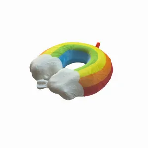 بالش دورگردنی مدل رنگین کمان