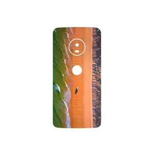 MAHOOT Beach and Green Sea Cover Sticker for Motorola Moto G5 Plus