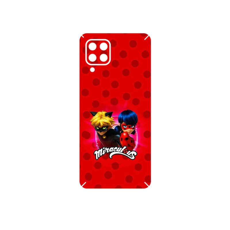 برچسب پوششی ماهوت مدل Ladybug and Cat Noir مناسب برای گوشی موبایل سامسونگ Galaxy M32