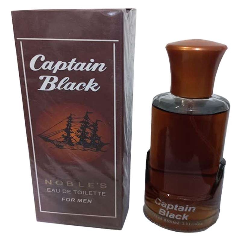 ادو تویلت مردانه کاپتان بلک مدل نوبلس حجم 100 میلی لیتر