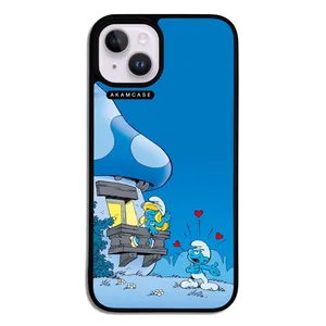 AKAM AMC-WA14-SMURFS-4 Cover For Apple iPhone 14