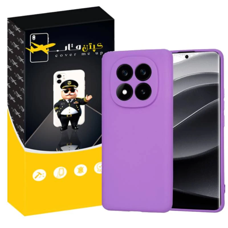 کاور کپتن قاب مدل SILIK ORG پاک کنی مناسب برای گوشی موبایل شیائومی Redmi Note 14 Pro Plus