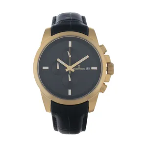 ساعت مچی عقربه ای  مردانه مدل ROMA 14158G -MT به همراه دستمال مخصوص نانو برند کلیر واچ